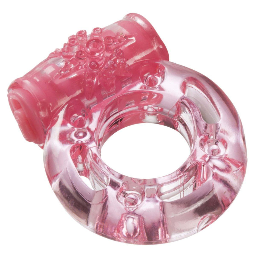 Share Satisfaction Vibrating Cock Ring - Pink