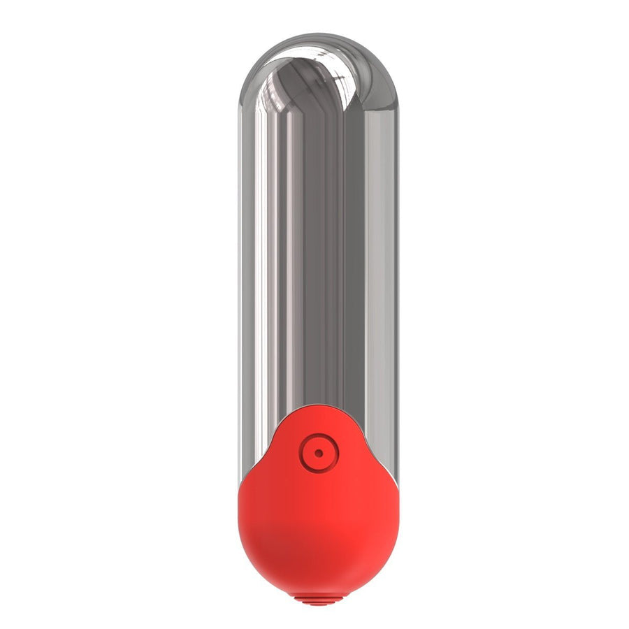 Share Satisfaction Rechargeable Bullet Vibrator - Red