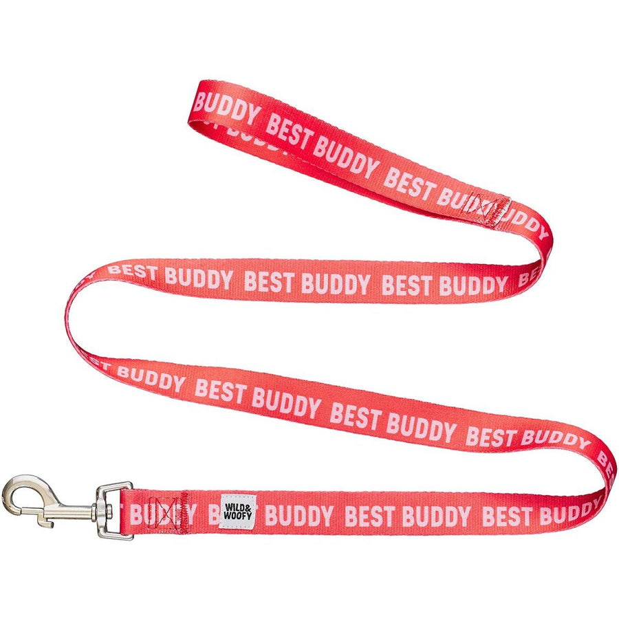 Wild & Woofy Dog Leash 'Best Buddy'