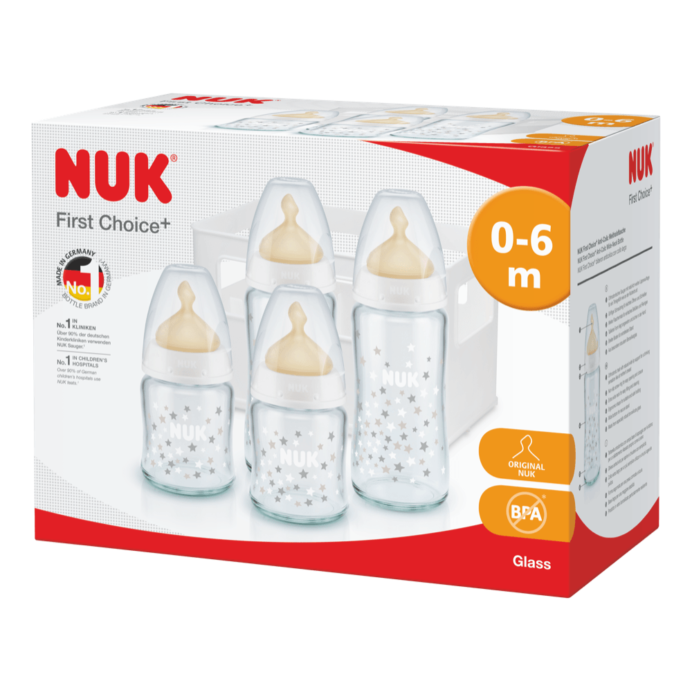 NUK First Choice+ Glass Starter Set