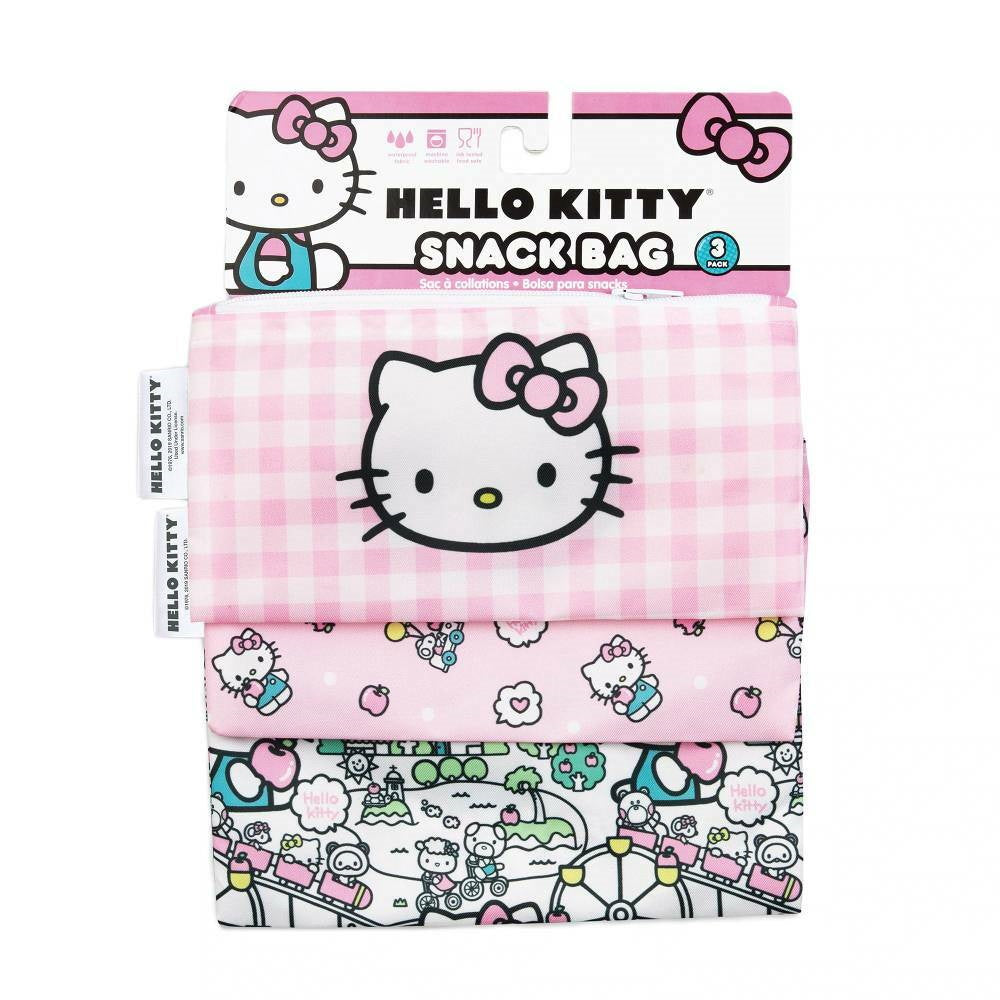 Bumkins Snack Bag Combo 3pk - Sanrio Hello Kitty