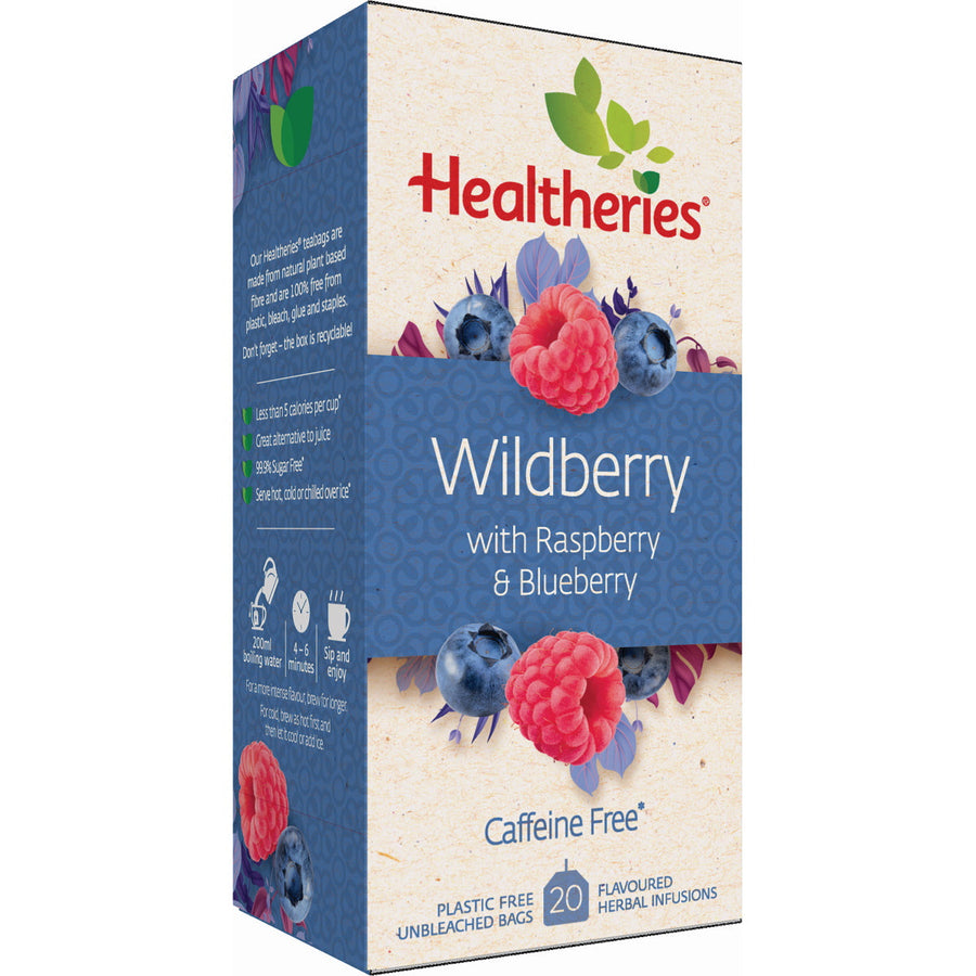 Healtheries Wildberry Tea with Raspberry & Blueberry