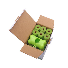 Biodegradable Poop Bags with Dispenser - 300pc