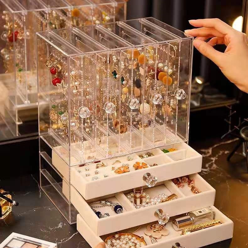 Acrylic Earring Holder and Jewelry Organizer