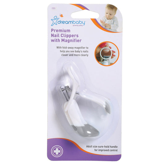 dreambaby Premium Nail Clippers with Magnifier