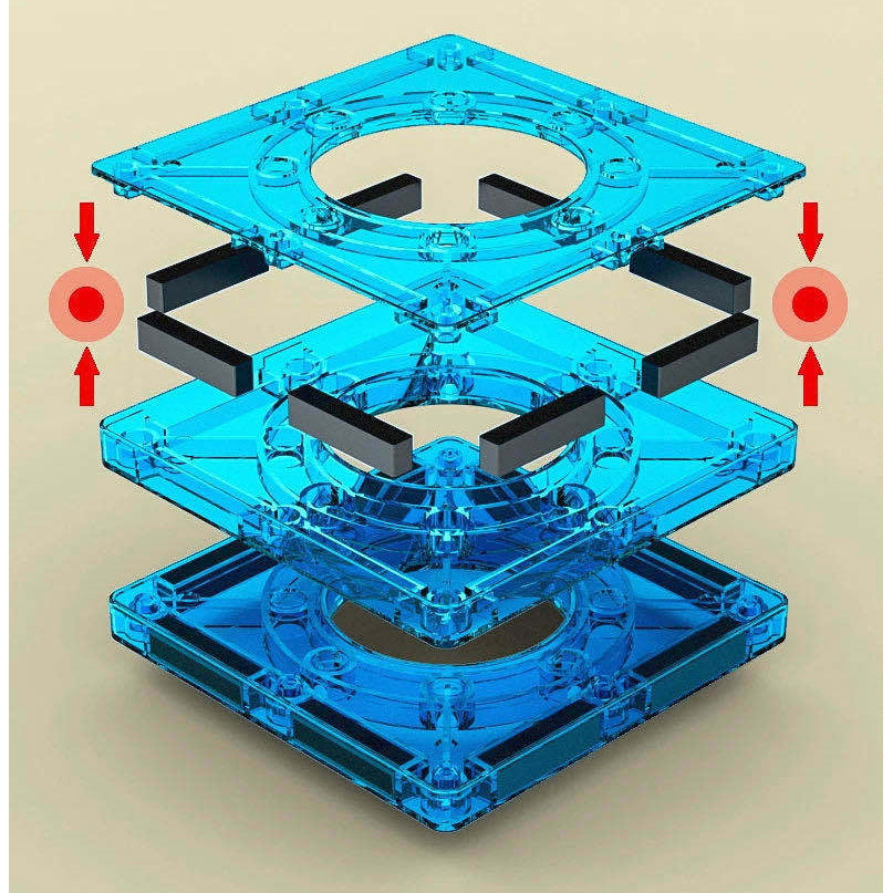 Magnetic Building Blocks Educational STEM Toys - 182 pcs.