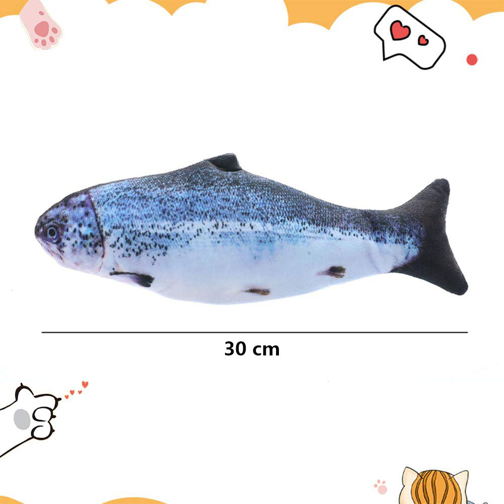 Electric Beating Simulation Fish Cat Toy