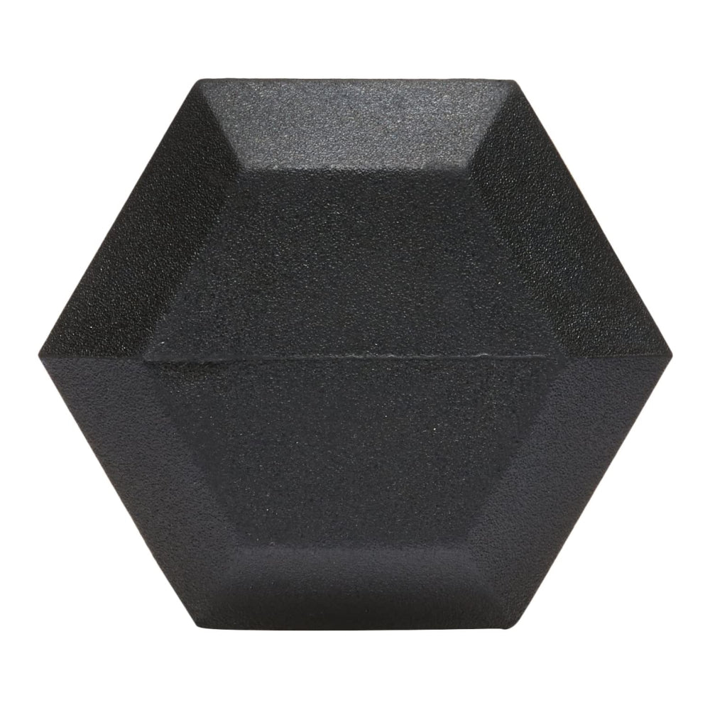 Rubber Encased Hex Dumbbell Hand Weight - 2 x 15kg