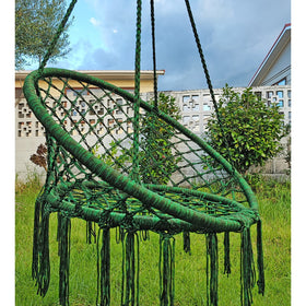 Handmade Macrame Swing Hammock Chair