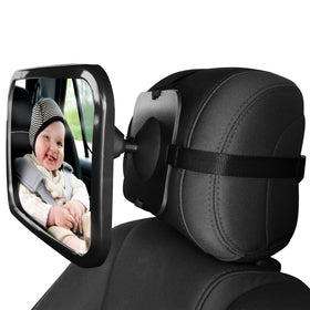 Baby Backseat View Infant in Rear Facing Safety Mirror