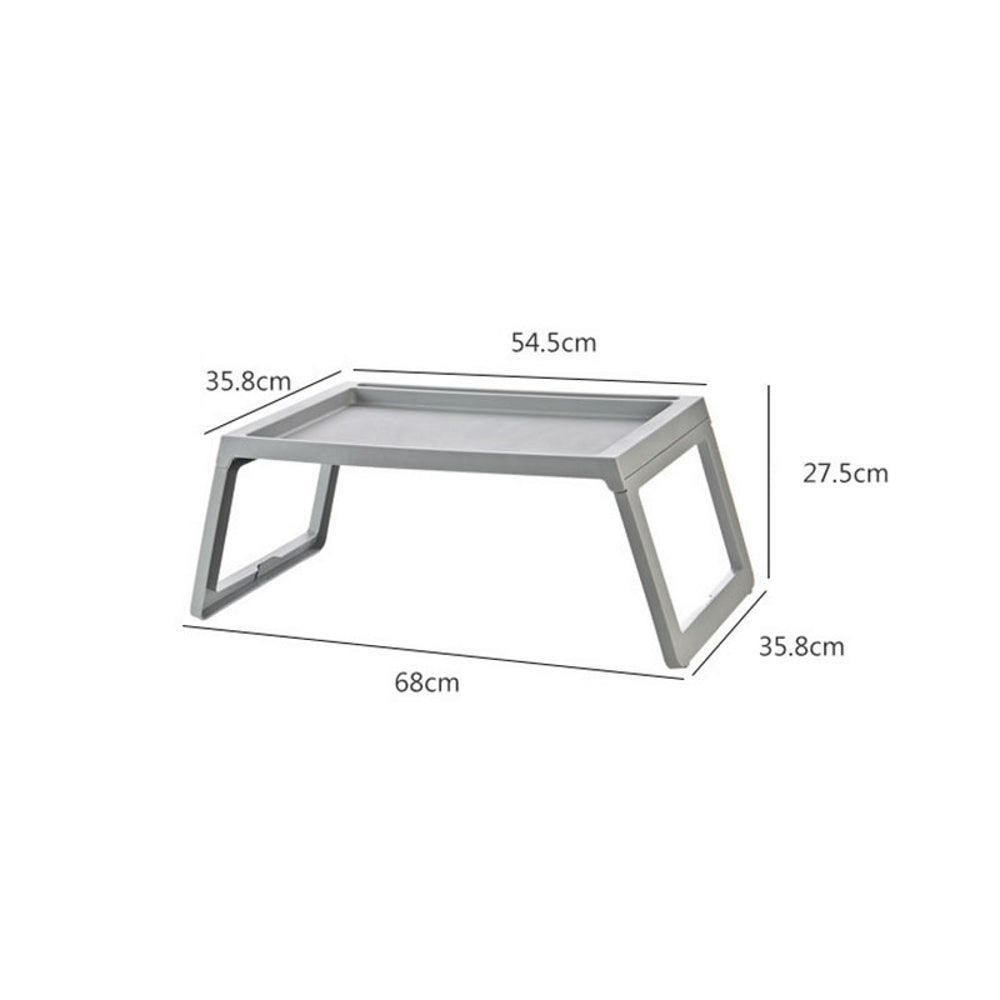 Plastic Light Foldable Laptop Table Bed Tray Lapdesk