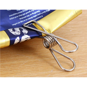 60pk Stainless Steel Wire Clip