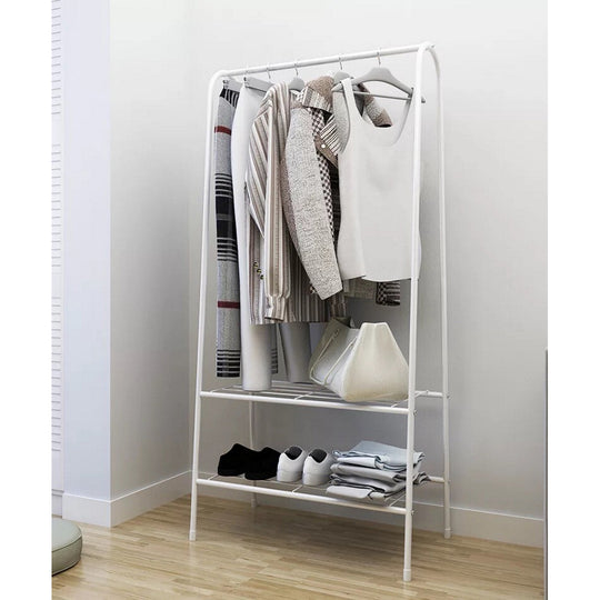 Entryway Clothes Rack Storage with Shelf