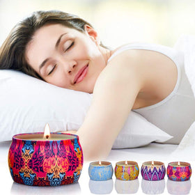 4pc Stress Relief Scented Candles