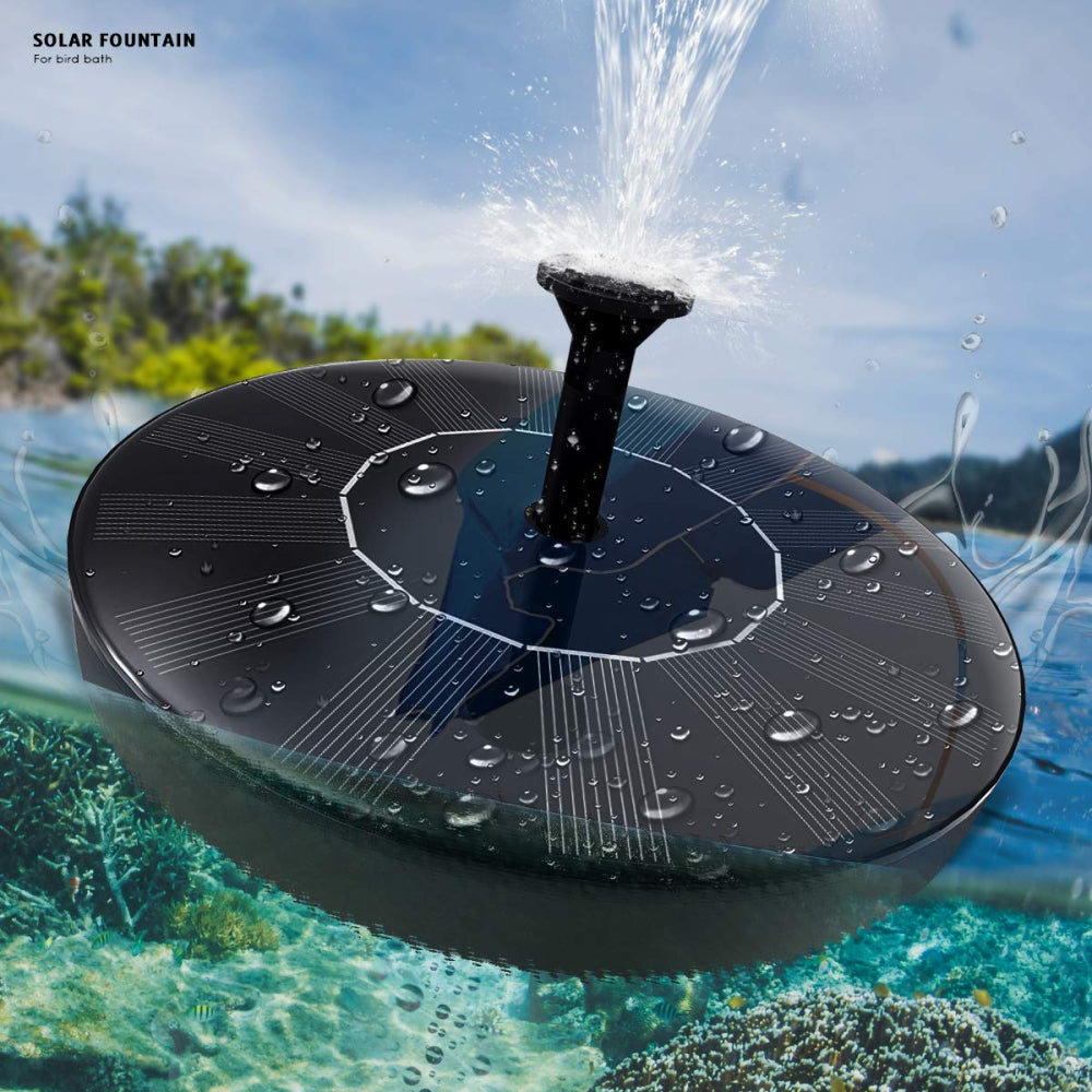 Floating Solar Powered Fountain Pump