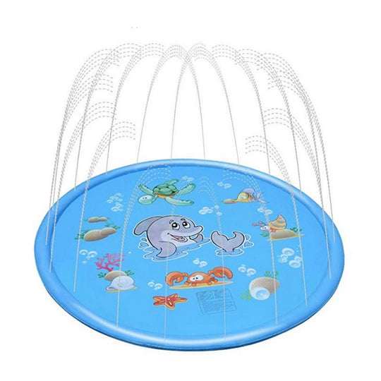 Sprinkler Inflatable Water Toys Outdoor Play Mat 150cm