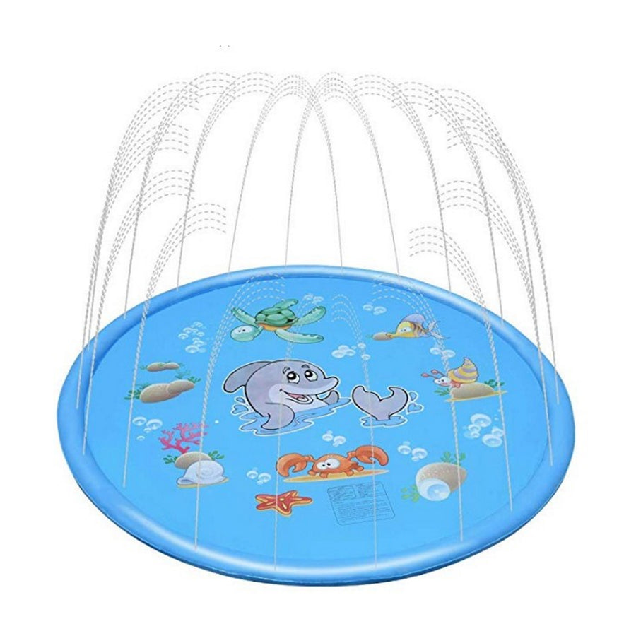Sprinkler Inflatable Water Toys Outdoor Play Mat 150cm
