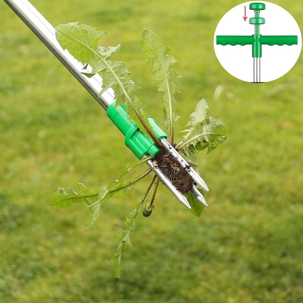 Stand Up Manual Weed Puller Root Removal Tool