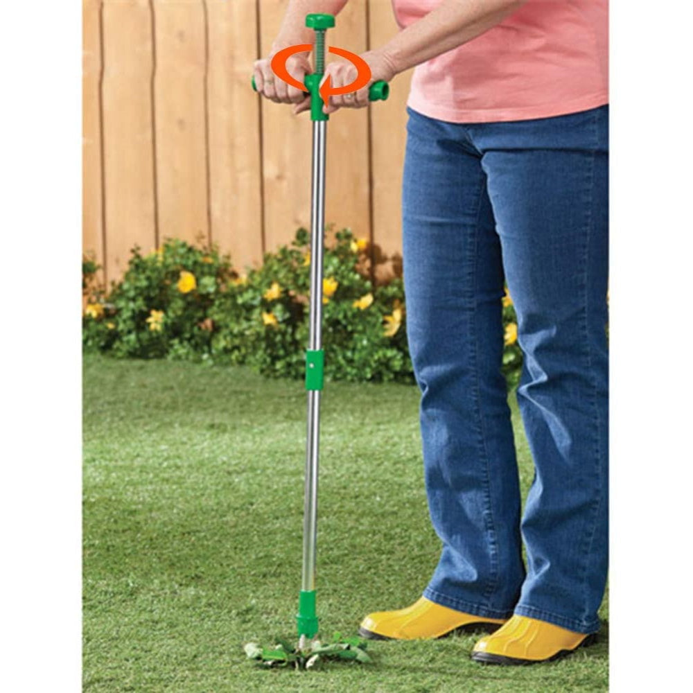 Stand Up Manual Weed Puller Root Removal Tool
