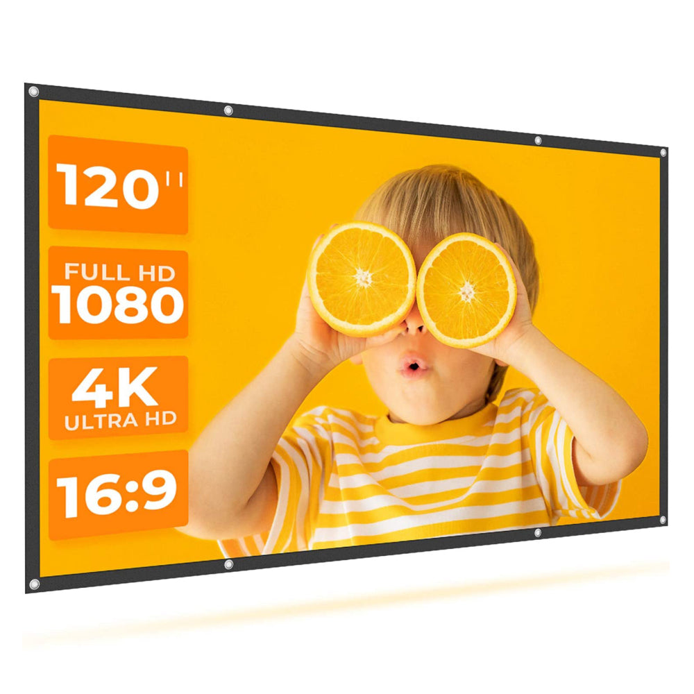 120" Soft Foldable Projection Screen