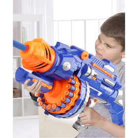 Electric Automatic Foam Bullet Toy Gun Soft Blaster - Machine Gun