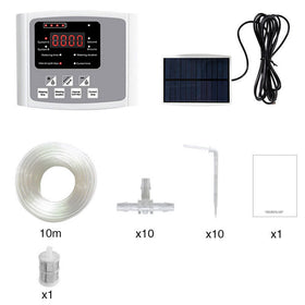Solar Powered Automatic Digital Timer Watering System - Single Pump