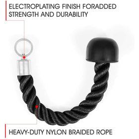 Weight Lifting Single Triceps Rope