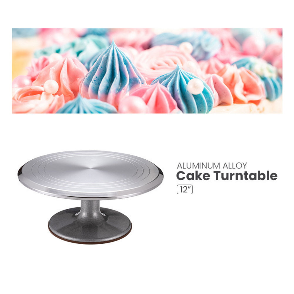 Aluminum Alloy Revolving 12 Cake Turntable