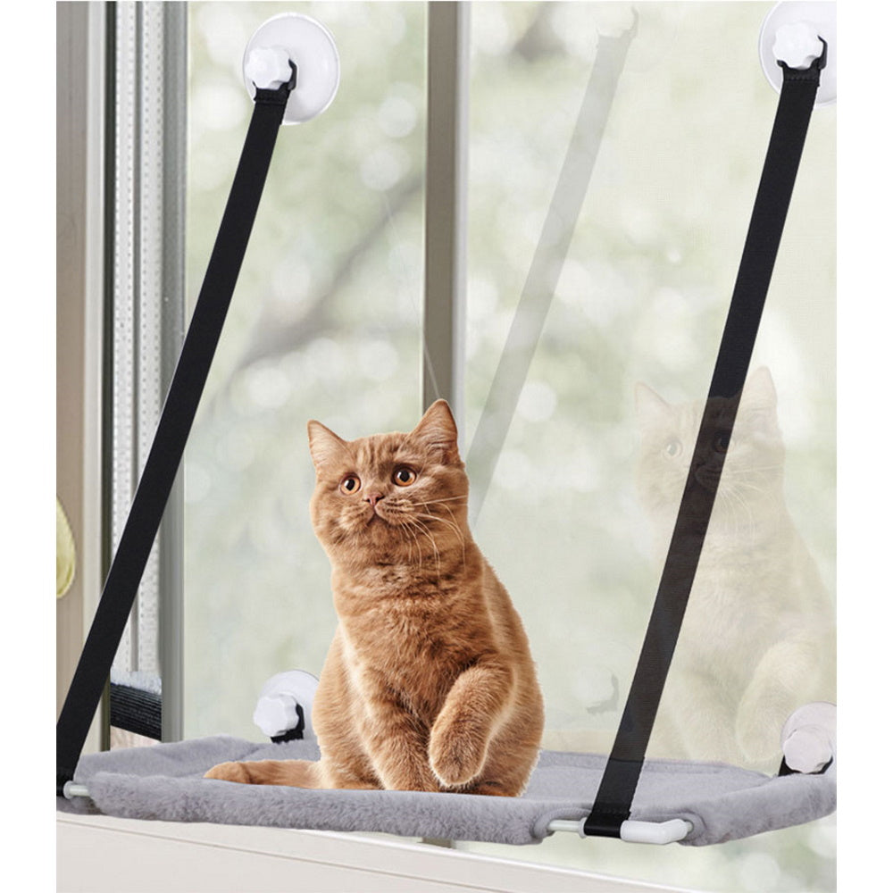 Single Layer Suction Cup Cat Window Perch Hammock