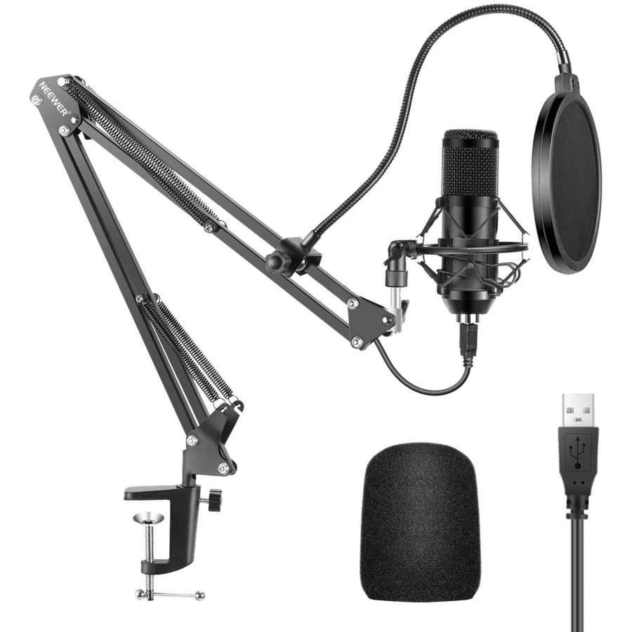 Computer Podcast Condenser USB Microphone Kit