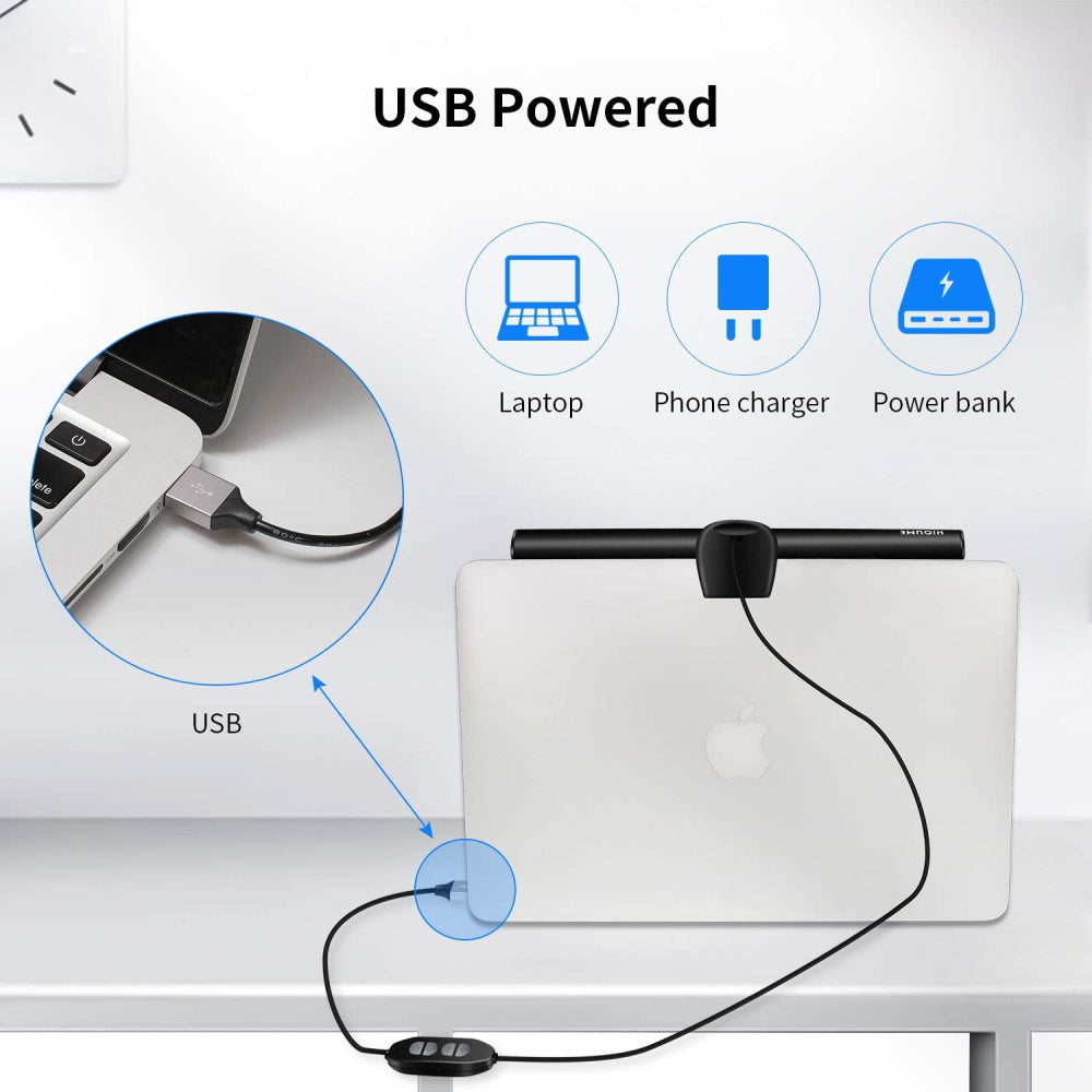 USB LED Task Lamp Laptop Monitor Light Bar 26cm