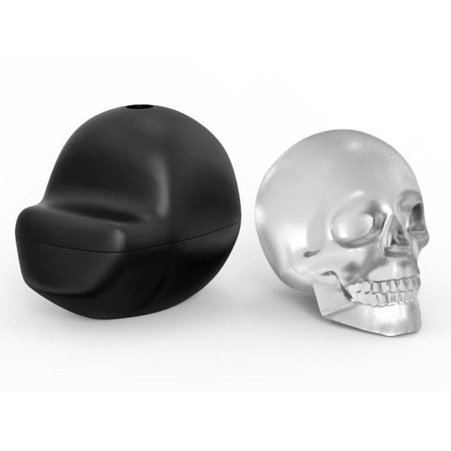Large Silicone 3D Skull Ice Mold
