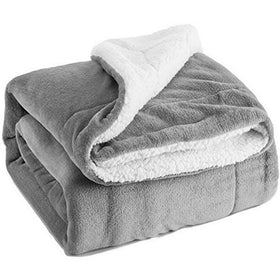 Thick Fuzzy Soft Sherpa Fleece Bed/Sofa Blankets