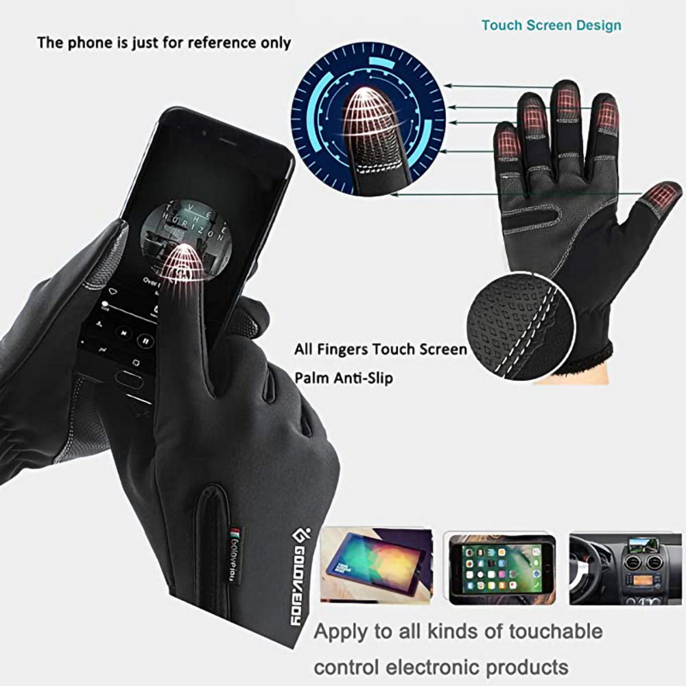 Outdoor Sports Windproof/Waterproof Touch Screen Gloves