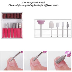 Electric Nail Polisher with 11 pcs. Drill Bit