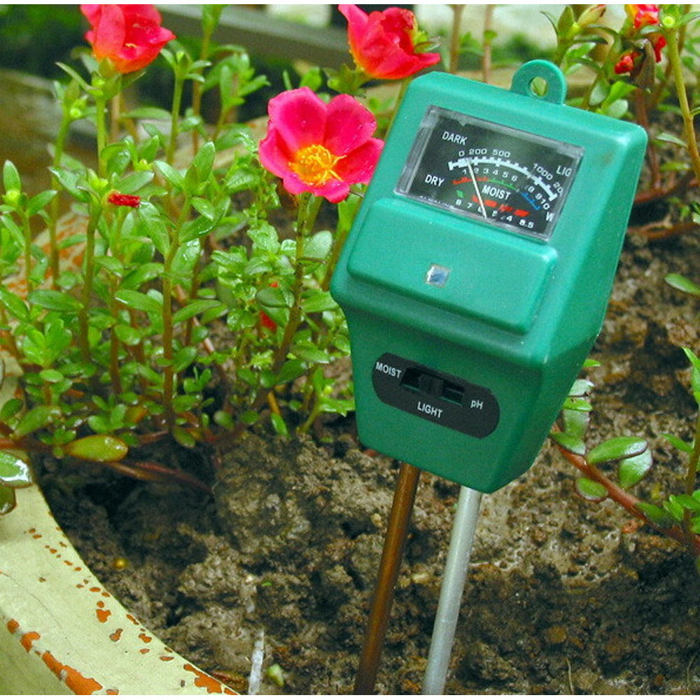 3in1 Water Moisture PH Light Garden Soil Analyzer