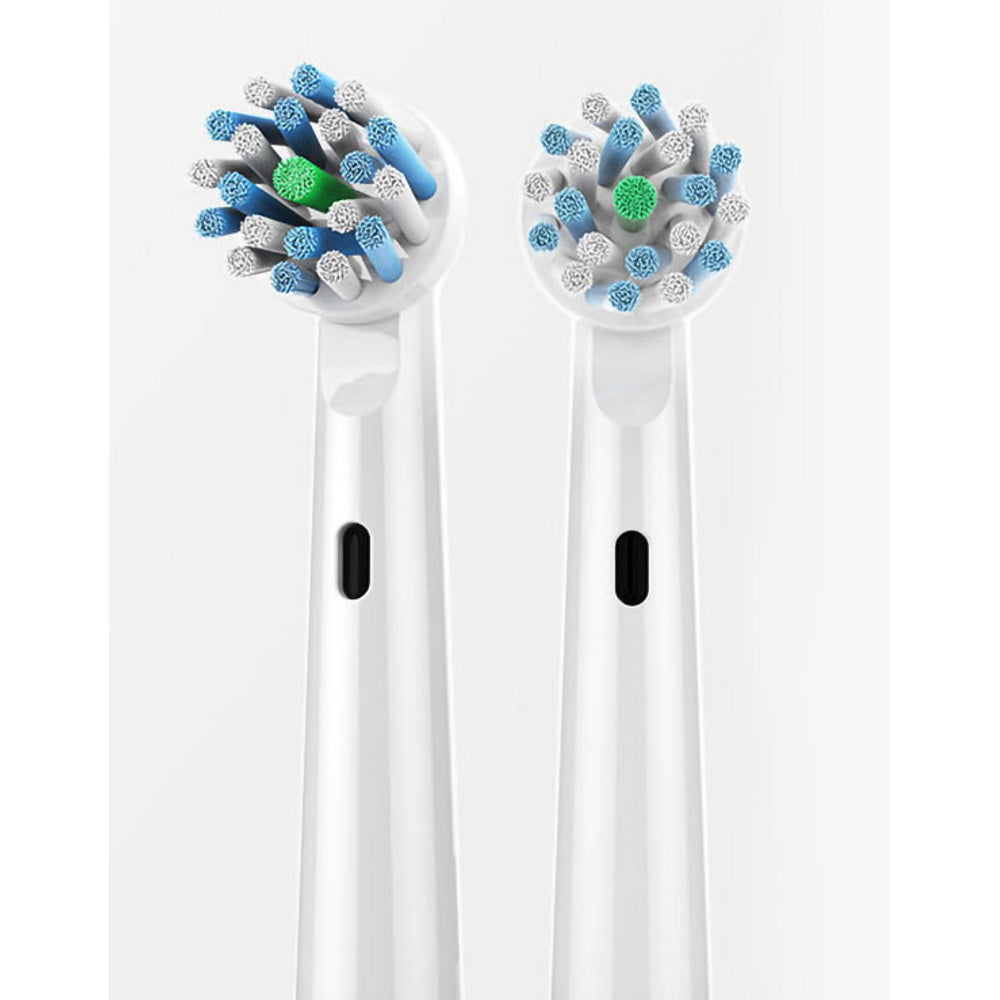 8pc Clean Brush Heads for Oral B-Whiten & Crossaction Mix