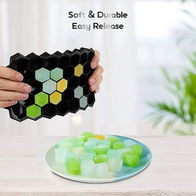 3pc Silicone Ice Cube Molds Set