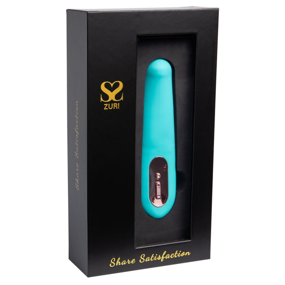 Share Satisfaction ZURI Luxury Vibrator - Teal