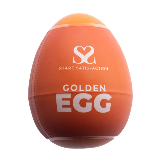 Share Satisfaction Masturbator Egg - Golden