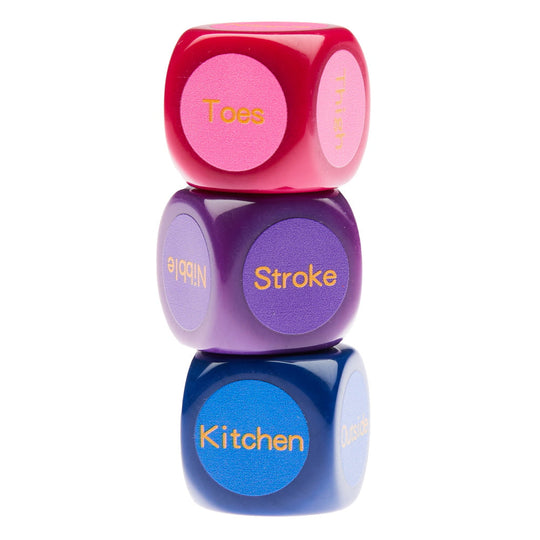 Share Satisfaction Sexy Dice - Set of 3