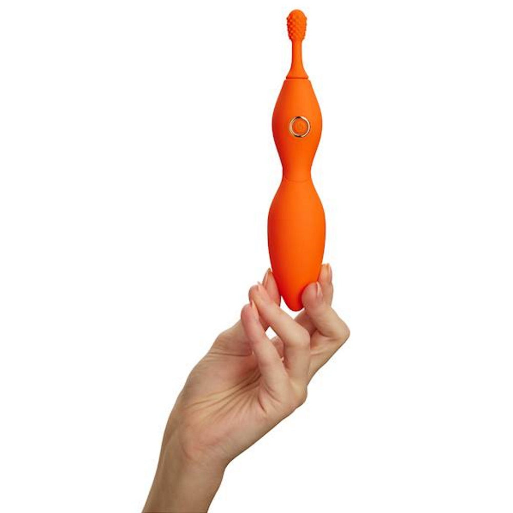 Share Satisfaction TANDA Clitoral Vibrator - Orange