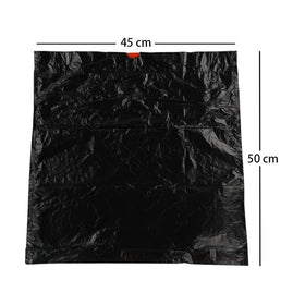 120pc Drawstring Trash Bags - Gray (45x50 cm)