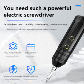 Portable Mini One-Key Electric Screwdriver