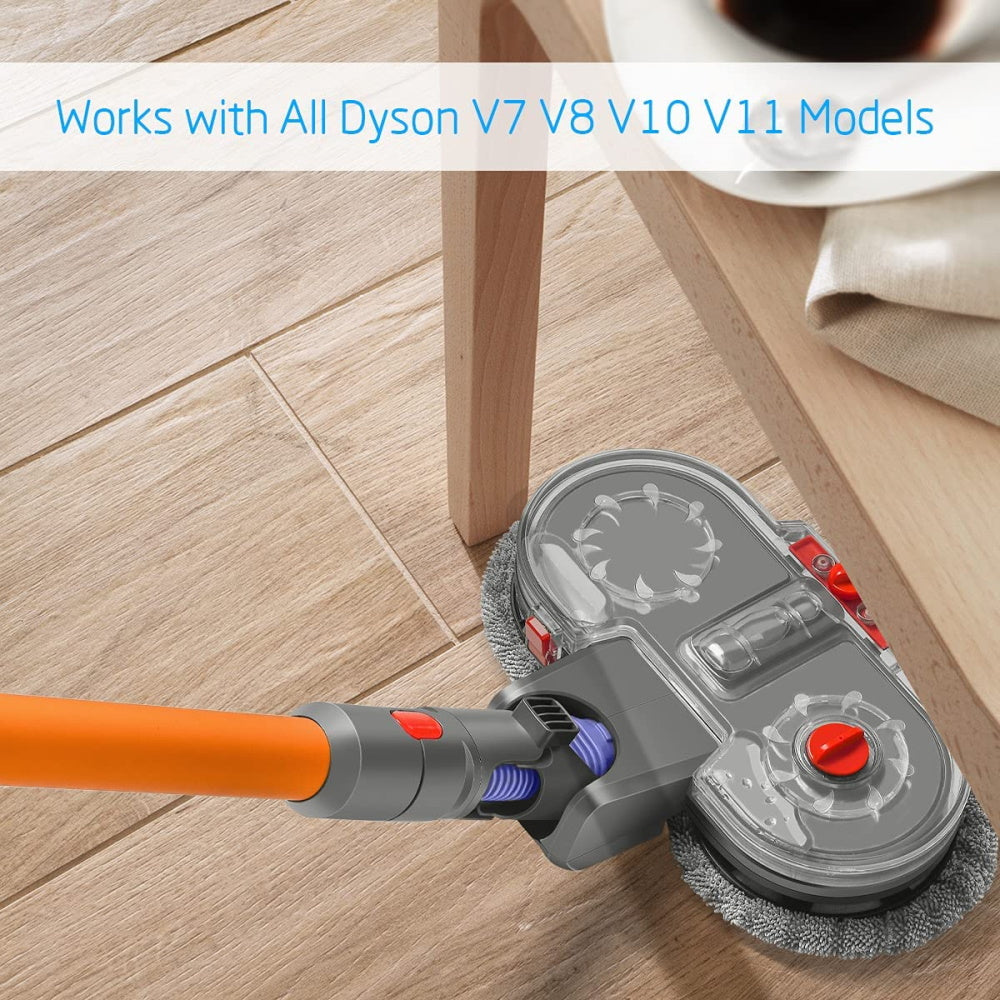 Electric Double Mop Attachment for Dyson V7/V8/V10/V11/V15