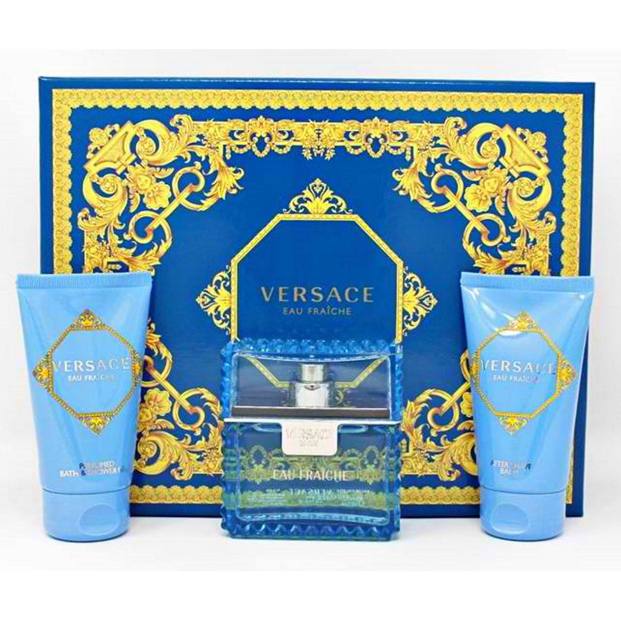 Versace Eau Fraiche 50mL EDT 3pc. Gift Set Brands