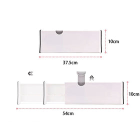 2pc Adjustable/Expandable Drawer Dividers