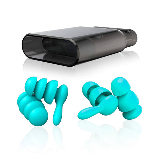 2-pair Reusable Noise Reduction Ear Plugs