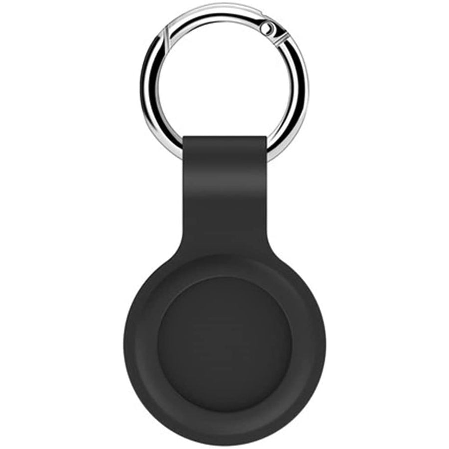 Apple AirTags Silicone Case Keychain - Black
