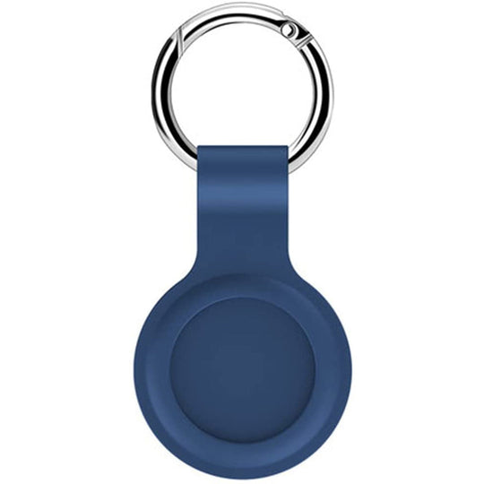 Apple AirTags Silicone Case Keychain - Blue